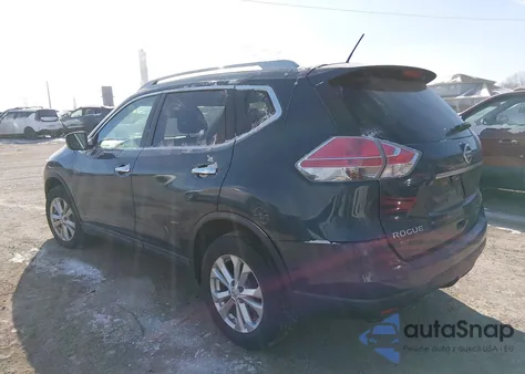 2015 Nissan Rogue Sv z USA, uszkodzony, nr VIN 5N1AT2ML4FC810438